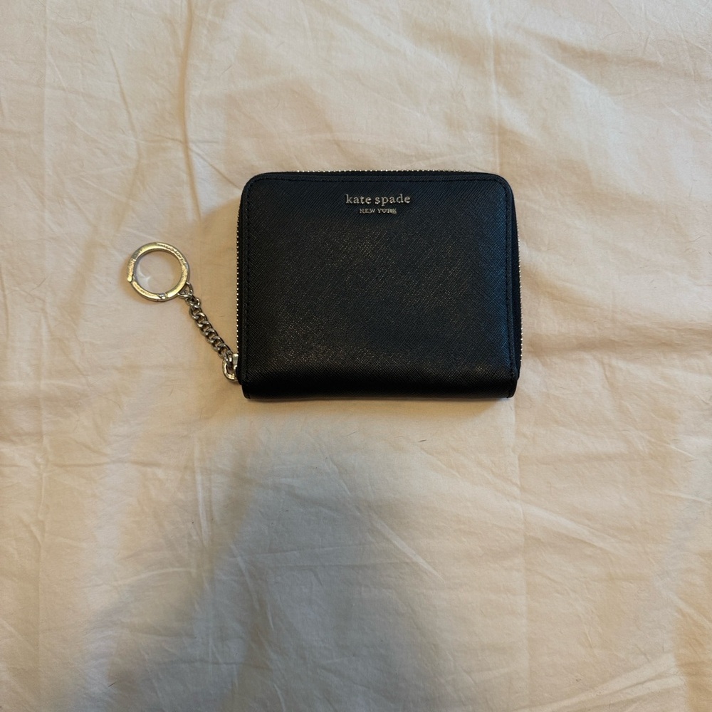 Kate Spade Black Zip Wallet